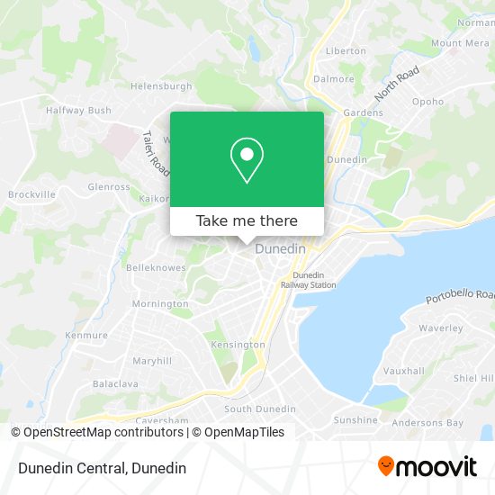 Dunedin Central地图