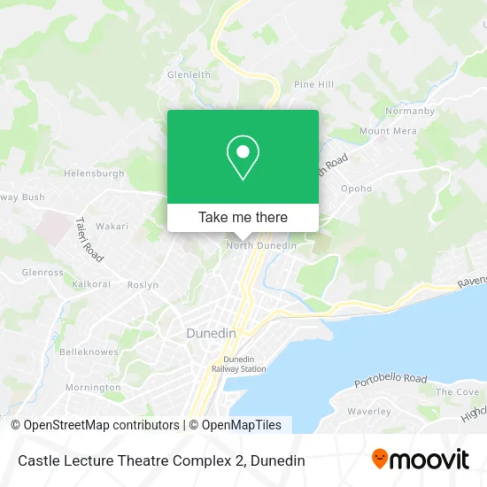 Castle Lecture Theatre Complex 2 map