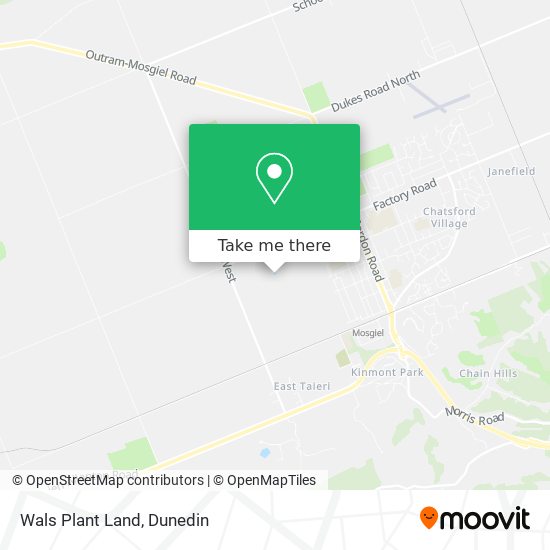 Wals Plant Land map