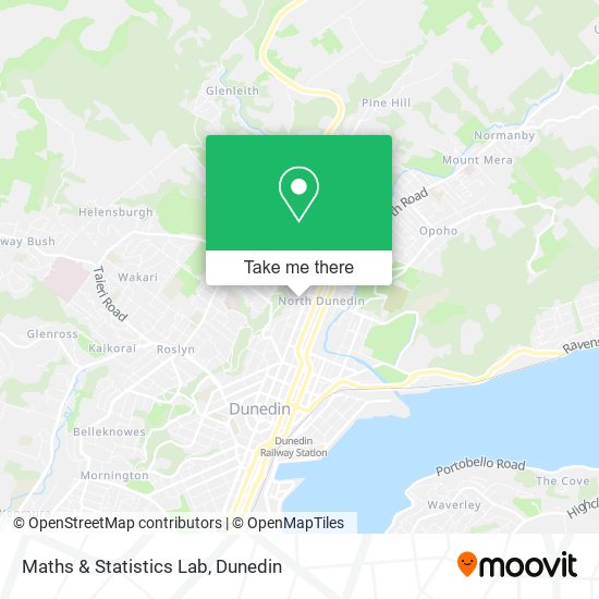 Maths & Statistics Lab map