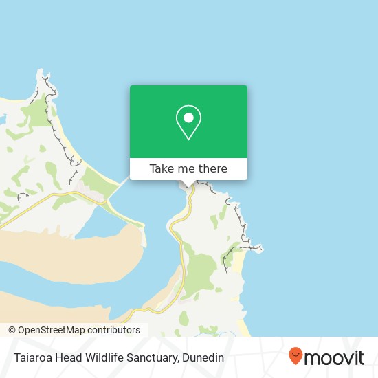 Taiaroa Head Wildlife Sanctuary地图