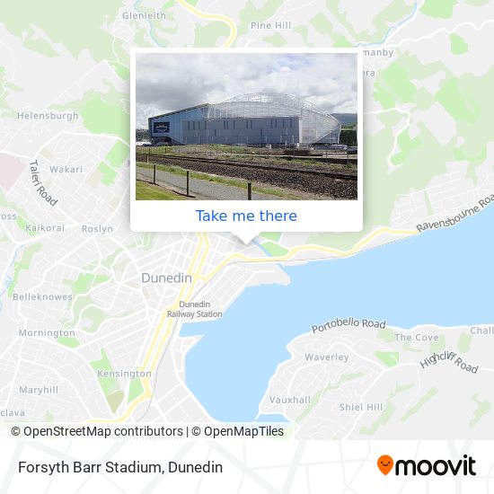 Forsyth Barr Stadium map
