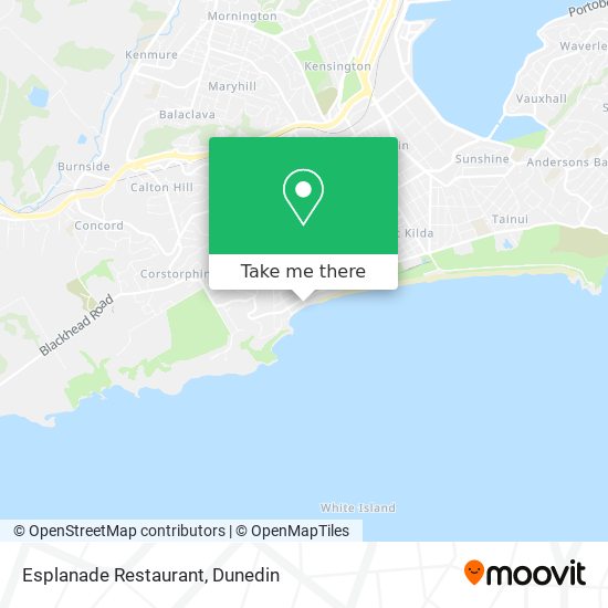 Esplanade Restaurant map