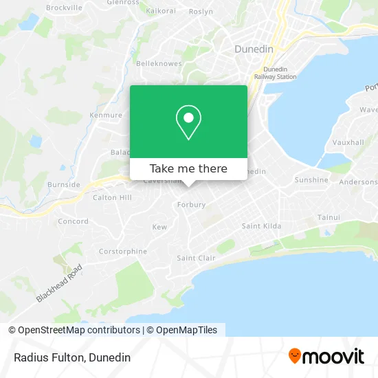 Radius Fulton map