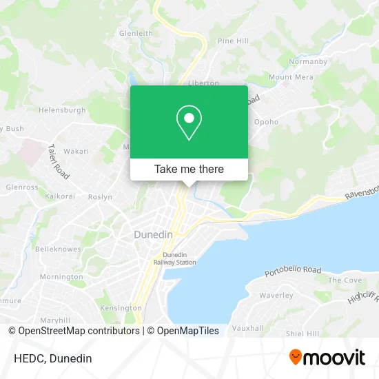 HEDC map