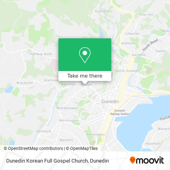 Dunedin Korean Full Gospel Church map