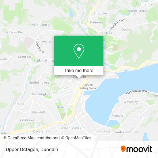 Upper Octagon map