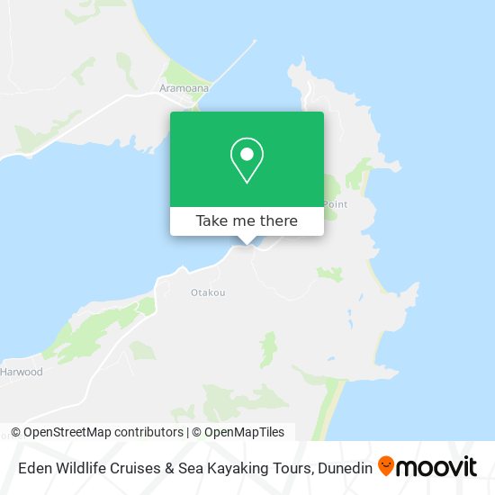 Eden Wildlife Cruises & Sea Kayaking Tours map