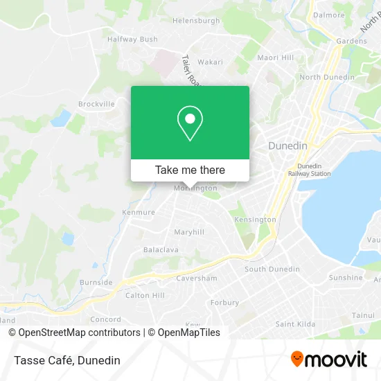 Tasse Café map
