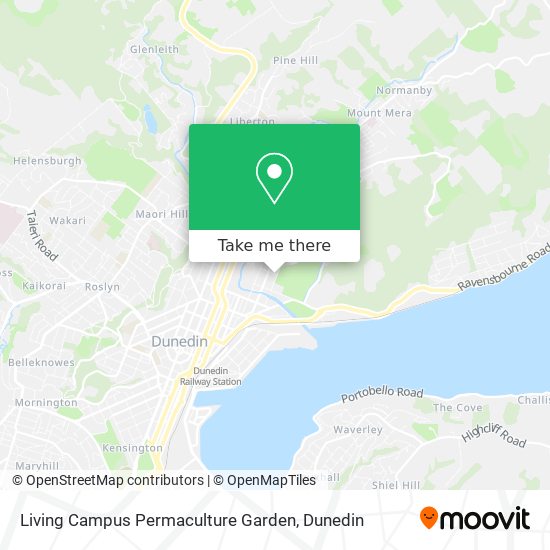 Living Campus Permaculture Garden map