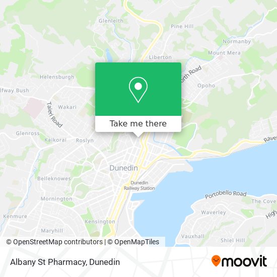 Albany St Pharmacy map