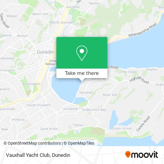 Vauxhall Yacht Club map