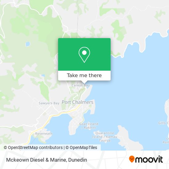 Mckeown Diesel & Marine map