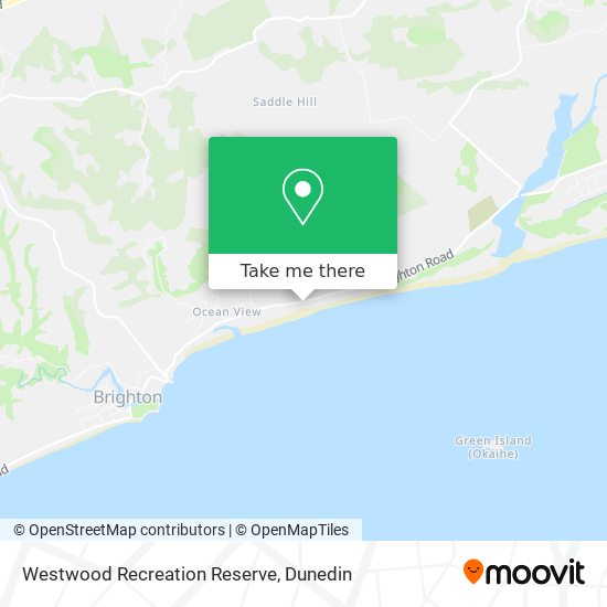 Westwood Recreation Reserve map