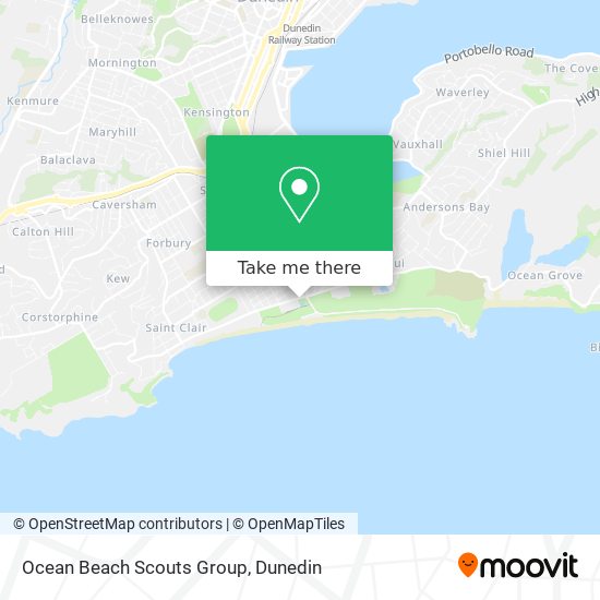 Ocean Beach Scouts Group map