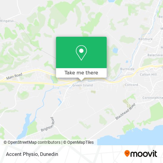 Accent Physio map