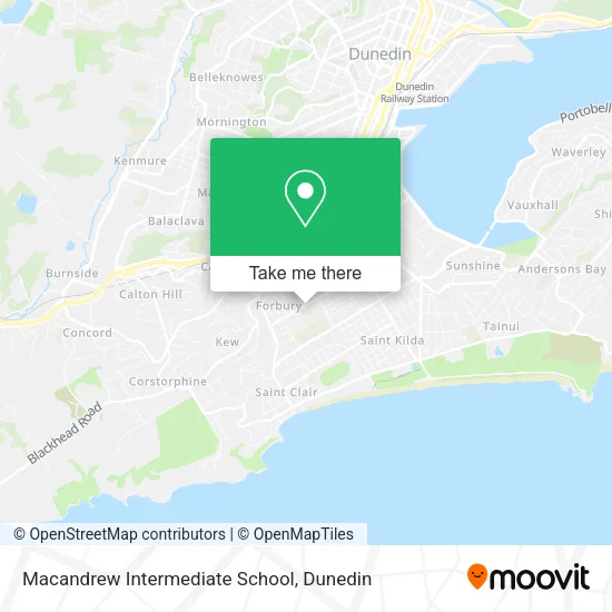 Macandrew Intermediate School map