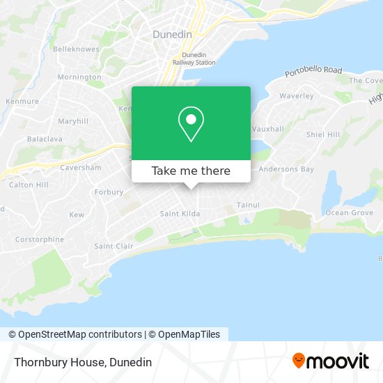 Thornbury House地图