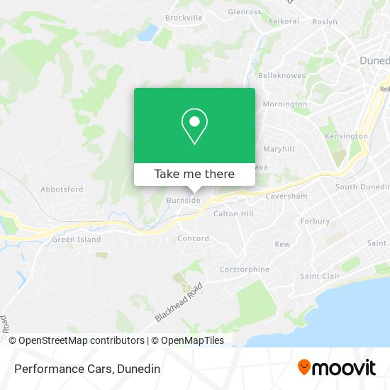 Performance Cars map