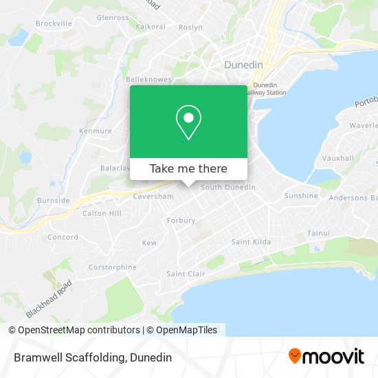 Bramwell Scaffolding map