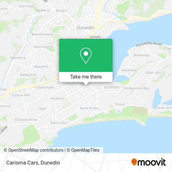 Carisma Cars map