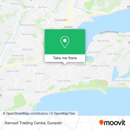 Ramset Trading Centre map