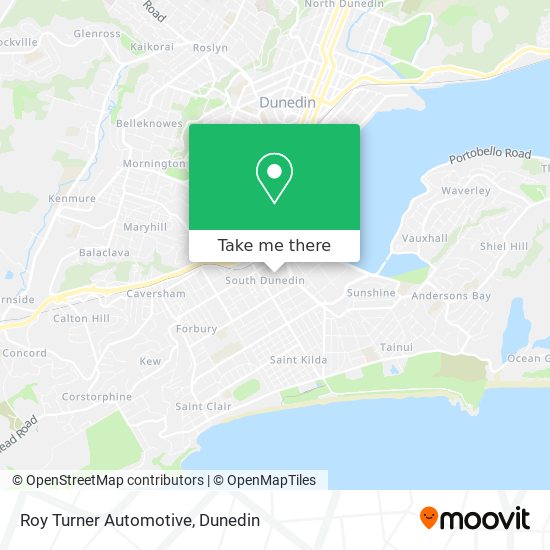 Roy Turner Automotive map