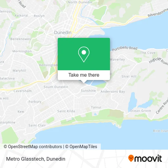 Metro Glasstech map