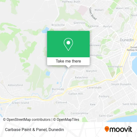 Carbase Paint & Panel map