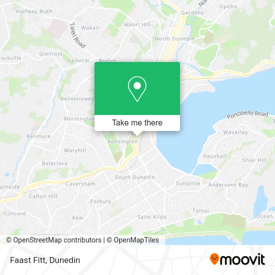 Faast Fitt map