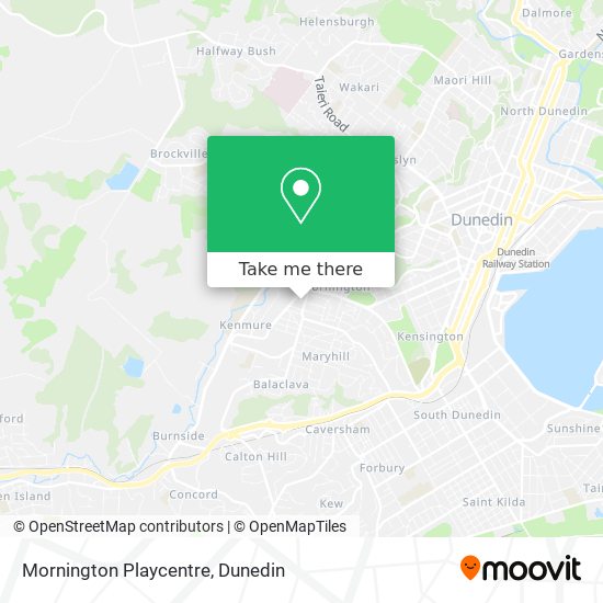 Mornington Playcentre map