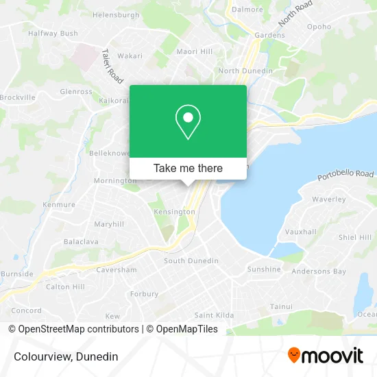 Colourview map