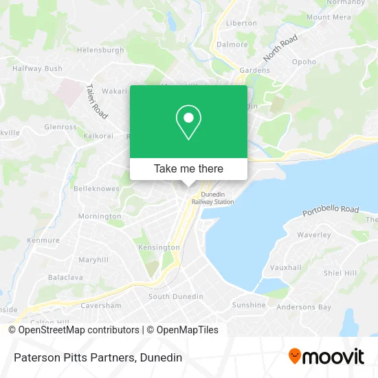Paterson Pitts Partners map
