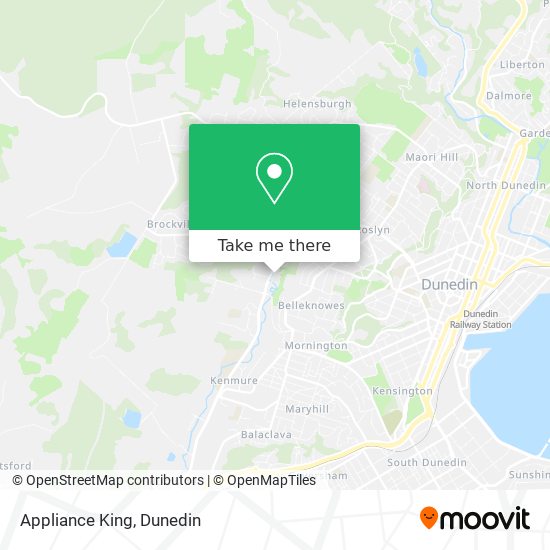 Appliance King map