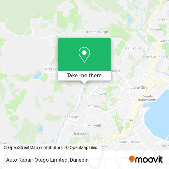Auto Repair Otago Limited map