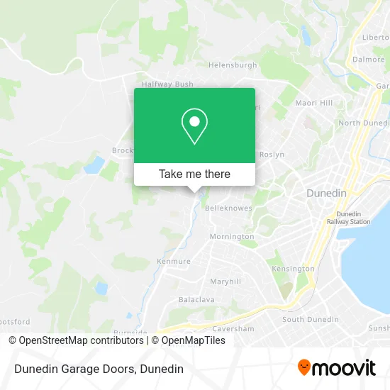 Dunedin Garage Doors map