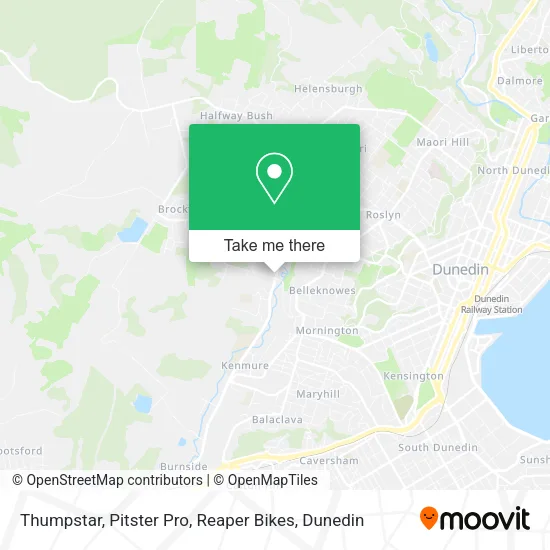 Thumpstar, Pitster Pro, Reaper Bikes map