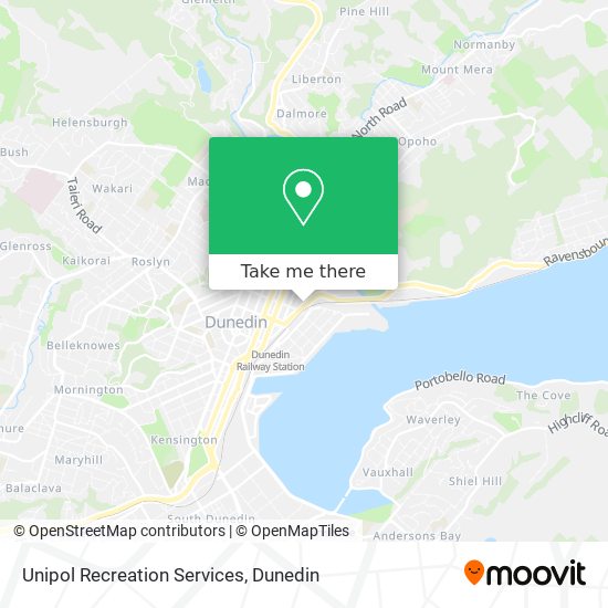 Unipol Recreation Services map