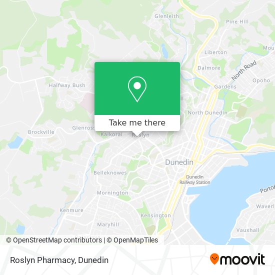 Roslyn Pharmacy map