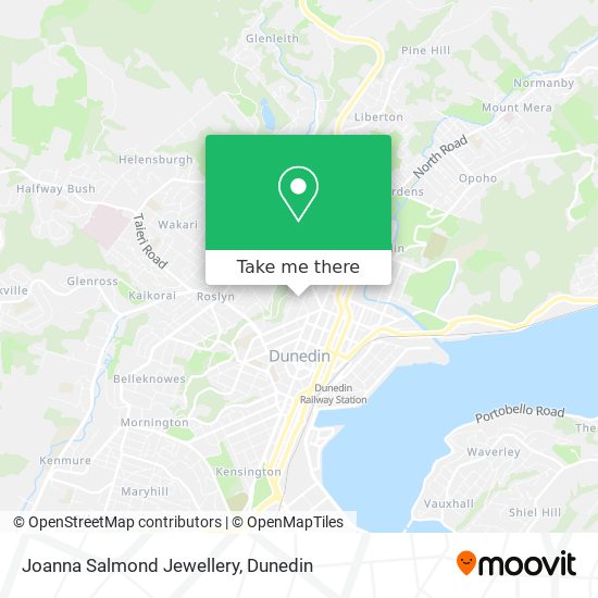 Joanna Salmond Jewellery map