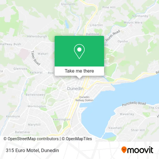 315 Euro Motel map