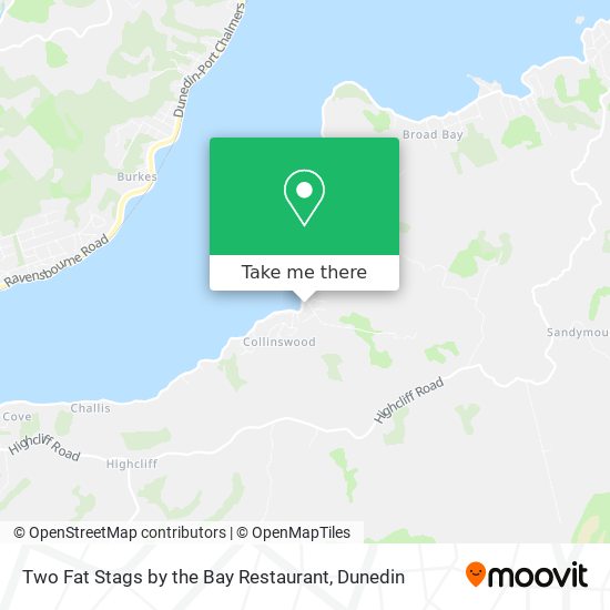 Two Fat Stags by the Bay Restaurant map