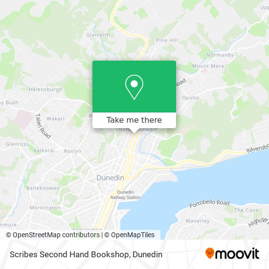 Scribes Second Hand Bookshop map