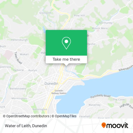 Water of Leith map
