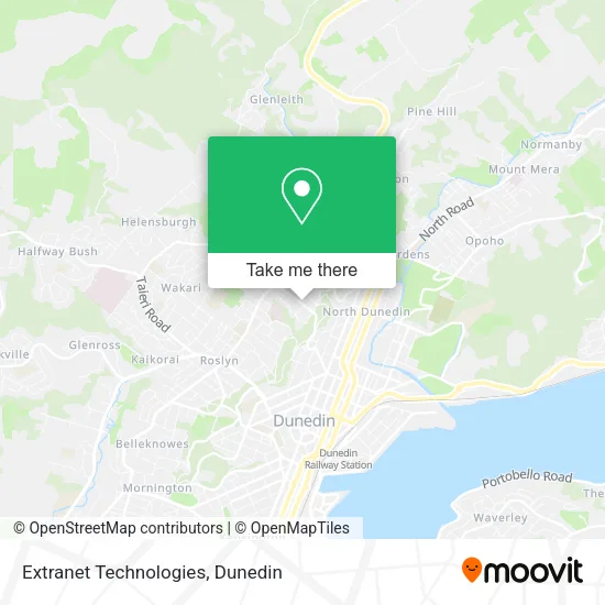 Extranet Technologies map