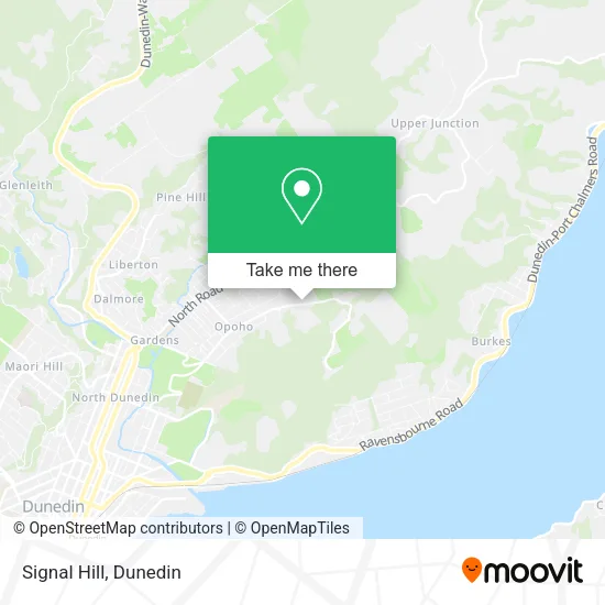Signal Hill map