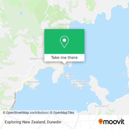 Exploring New Zealand map