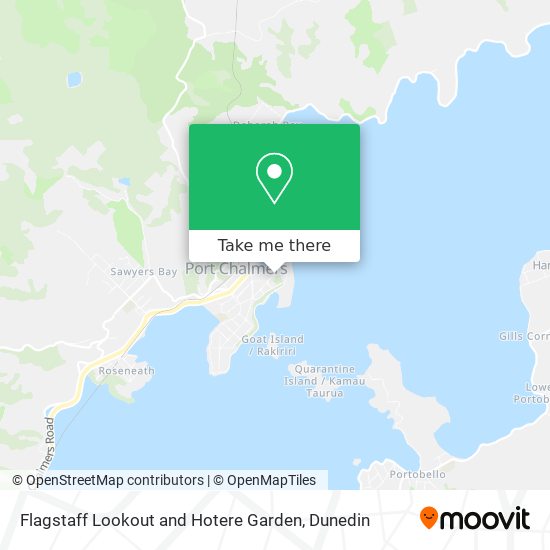 Flagstaff Lookout and Hotere Garden地图