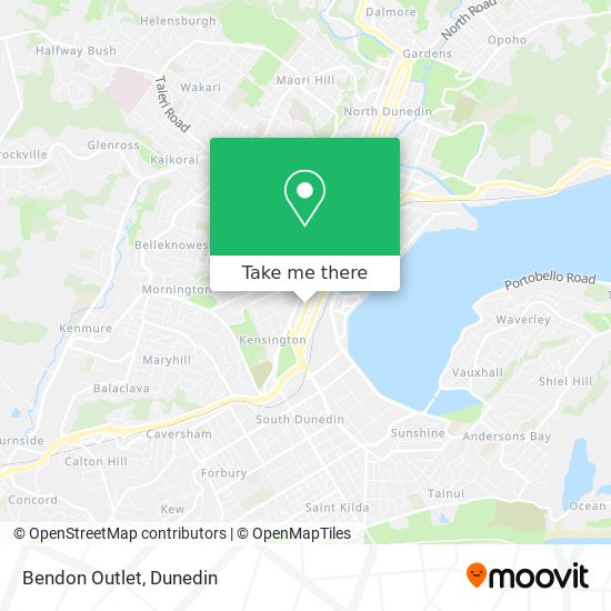 Bendon Outlet map