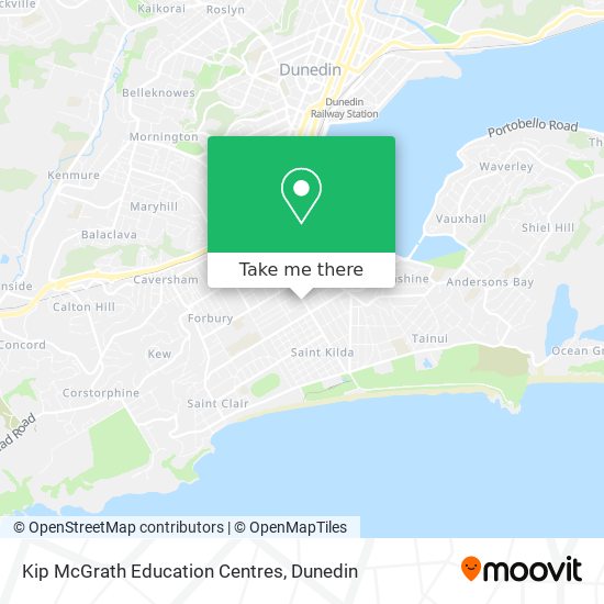 Kip McGrath Education Centres map